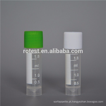 Best selling laboratório tubo crio de 1,8 ml